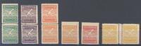Deutschland ab 1945 Dt. Lokalpost Falkensee, ** Posten mit ungezähnten Werten und ZW -