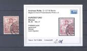 Deutschland ab 1945 Bizone Michel Nummer 104y, Exportmesse 1949 gestempelt, Befund BPP -