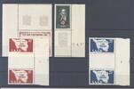 Deutschland ab 1945 Saarland, ** Posten besserer Besonderheiten auf Steckkarte -