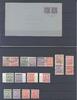 Deutschland ab 1945 SBZ, interessanter **/gestempelter Posten auf 3 Steckkarten -