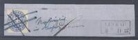 Deutschland vor 1945 Preußen, Briefstück handschriftlich Nachträglich in Herzberg Luckau -