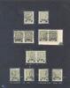 Deutschland vor 1945 Dt. Bes. 1. WK Stadtpost Warschau, interessantes Blatt aus alter Sammlung -