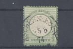 Deutschland vor 1945 Dt. Reich Mi.Nr 17 FZL, 1-3 Gr. fehlendes Zahnloch gestempelt, gp. BPP -