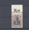 Deutschland vor 1945 Dt. Reich Michel Nummer 90 I x POR, 40 Pfg. 1915 **, geprüft BPP -