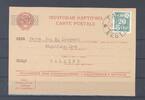 Deutschland vor 1945 Dt. Bes. 2. WK Estland, gestempelte ehemalige russische GA aus Tapa -