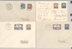 Deutschland vor 1945 Dt. Bes. 2. WK Luxemburg, 11 verschiedene Belege als Posten -