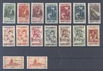 Deutschland vor 1945 Saargebiet Michel Nummer 135-150 aus 1929-30 ungebraucht -