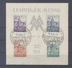 Deutschland ab 1945 SBZ Block 5x, Messeblock 1946 mit SST -