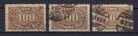 Deutschland vor 1945  C) DR Mi 222 b, c, d je &deg; und gepr&uuml;ft Infla Berlin... 114.89 US$  +  5.77 US$ shipping