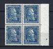 Deutschland ab 1945  C) BRD Mi 147 ** 4er Block Seitenrand, ME 340&euro;  97.57 US$  +  5.77 US$ shipping