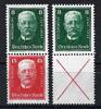 Deutschland vor 1945  A) DR Hindenburg, ZD S 36 + S 37 je ** ungefaltet,... 354.71 元  ＋  38.98 元 运费