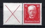 Deutschland vor 1945  A) DR Hindenburg, ZD W 25 * mit Falzrest, ungefalt... 120.84 元  ＋  38.98 元 运费