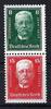 Deutschland vor 1945  A) DR Hindenburg, ZD S 36 ** ungefaltet  89.65 元  ＋  38.98 元 运费