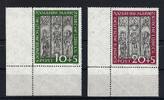 Deutschland ab 1945  A) Bund Mi 139-140 ** Ecke UL ungefaltet  424.87 元  ＋  38.98 元 运费