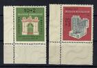 Deutschland ab 1945  A) Bund Mi 171-172 ** Ecke UL einwandfrei  113.04 元  ＋  38.98 元 运费