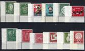 Deutschland ab 1945  A) Bund 1952-1957, Partie Eckr&auml;nder aus Mi 149-255 ... 307.94 元  ＋  38.98 元 运费