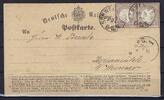 Deutschland vor 1945  C) DR Mi 1 Paar MeF Postkarte Schwerin n. Wismar, ... 931.60 元  ＋  38.98 元 运费