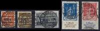 Deutschland vor 1945  C) DR Mi 233-234 &deg;, 258-260 &deg;, beide S&auml;tze gepr. I... 307.94 元  ＋  38.98 元 运费