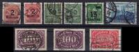 Deutschland vor 1945  C) DR 1922-1923, gest. Partie mit Farben und PF&acute;s,... 385.89 元  ＋  38.98 元 运费