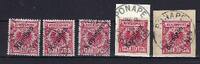 Deutschland vor 1945 C) Kamerun Partie von 81 Werten aus Mi 1-6 **/*/°/∆ , ME ca. 900€ -