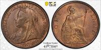 1D 1897 Great Britain 1897 1D S-3961, RB MS65RB