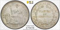 French Indo China Piastre 1922-H Lec-299 -