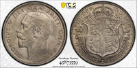 Great Britain 1/2 Crown Great Britain George V PCGS MS 64 -