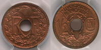 French Indo China 1/2C French Indo-China 1938 Bronze 1/2 Cent -