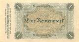 Weimar 1 Rentenmark 15.Oktober 1923 AU-55