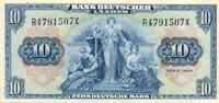 Deutschland 10 Deutsche Mark DM 1949 I