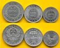10, 20, 50 Cent - Lot 1953 Kambodscha Norodom Sihanouk stgl