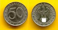 50 Reichspfennig 1938 E Deutsches Reich  ss-vz