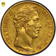 Coin France - Charles X - Gold 20 Francs or - 1828 W Lille SUP / PCGS AU 55