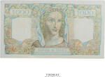 1000 Francs Minerve et Hercule 1946 banknote France - 1000 Francs type 1945 - Minerve et Hercule - Counterfeit canceled 21-02-1946 AU