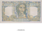 1949 Banknote France - False 1000 Francs Minerve et Hercule - Case St-Tropez ( Cazale ) VF