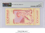 100 roupies 1979 Banknotes - Seychelles - 100 rupees - Monetary Authority - Treasure shipwreck M.V. Aeolian Sky SUP+ / PMG AU 50