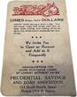 Etats-unis  United-States Coins - United States - Dime Saver Booklet by Prudential Savings and Loan Association EF ensemble