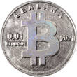Cryptomonnaie Bitcoin CRYPTOCURRENCY COIN – 2021 LEALANA 0.01 BTC – UNFUNDED – Nickel Plated – ICG MS 67 BU