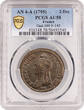 Directoire Coin France - 2 Décimes Dupré - An 4 A Paris SUP / PCGS AU 58