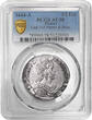 Coin France - Louis XIV - 1/2 Écu à la mèche courte - 1644 A Paris SUP / PCGS AU 58