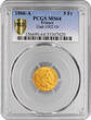 Napoleon III Coin France - Napoléon III - 5 Francs Gold - 1866 A Paris SPL / PCGS MS 64