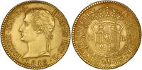 Espagne 80 Reales Coin - Spain Joseph Napoléon - gold 80 Reales 1813 Madrid - Kingdom of Spain -