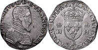 Coin France - Henry II - Teston à la Tête Nue - 1561 R - Villeneuve Saint André VF+/EF