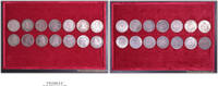 France Écu aux branches d'olivier Coins France - Lot of 14 ecus Louis XVI aux Branches d'olivier - 1787 à 1791 -
