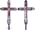 France Savoie – Processional reliquary cross – Silver – 19th century – Holy Thorn – Maurice Guillot” -