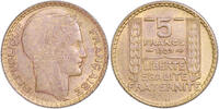 France Essai 5 francs France - Trial Pattern- 5 francs Turin 1929 - Cupro-aluminium -