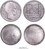 France Essai 20 francs France coin – Pair of uniface trial strikes – 20 francs Turin 1929 obverse and reverse -