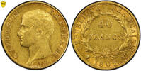 France 40 francs 1806 Napol&eacute;on I Coin - France - Napoleon I - 40 francs ... 3,818.96 US$  +  69.44 US$ shipping