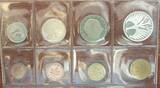Deutschland - BRD 8,68 DM 1969 G - Kursmünzensatz KMS 1 Pfennig bis 5 Mark Spiegelglanz