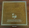 Malawi - 500 Kwacha 2011 1 Kilo Silber, limitiert (550/1000), Silver Investment Coin Anniversary Edition Proof